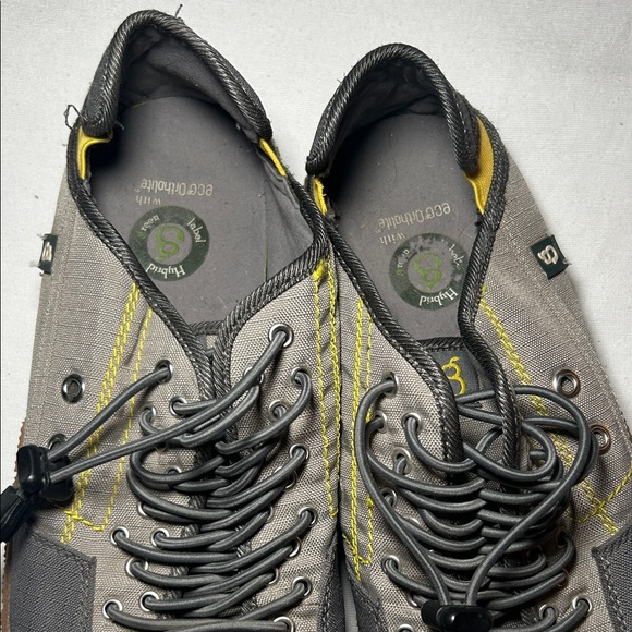 Hybrid Apparel Gray and Yellow Sneakers - Picture 5 of 6